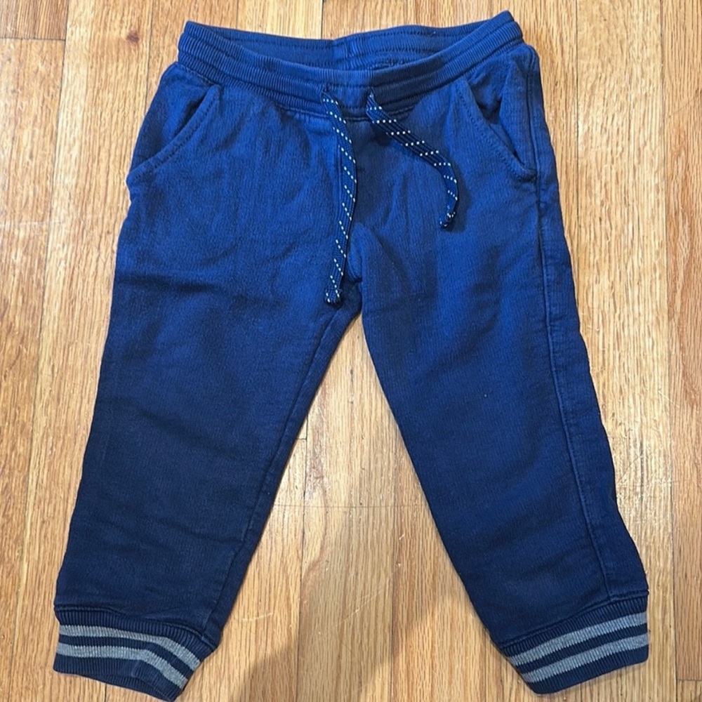 Navy Blue Kids Jogger Pants